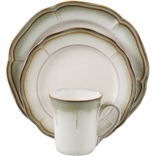 Better Homes\u0026gardens Fluted Green 16pc Dw Set Homes And Gardens Plates N better homes and gardens plates. Better Homes\u0026gardens Fluted Green 16pc Dw Set Homes And Gardens Plates N